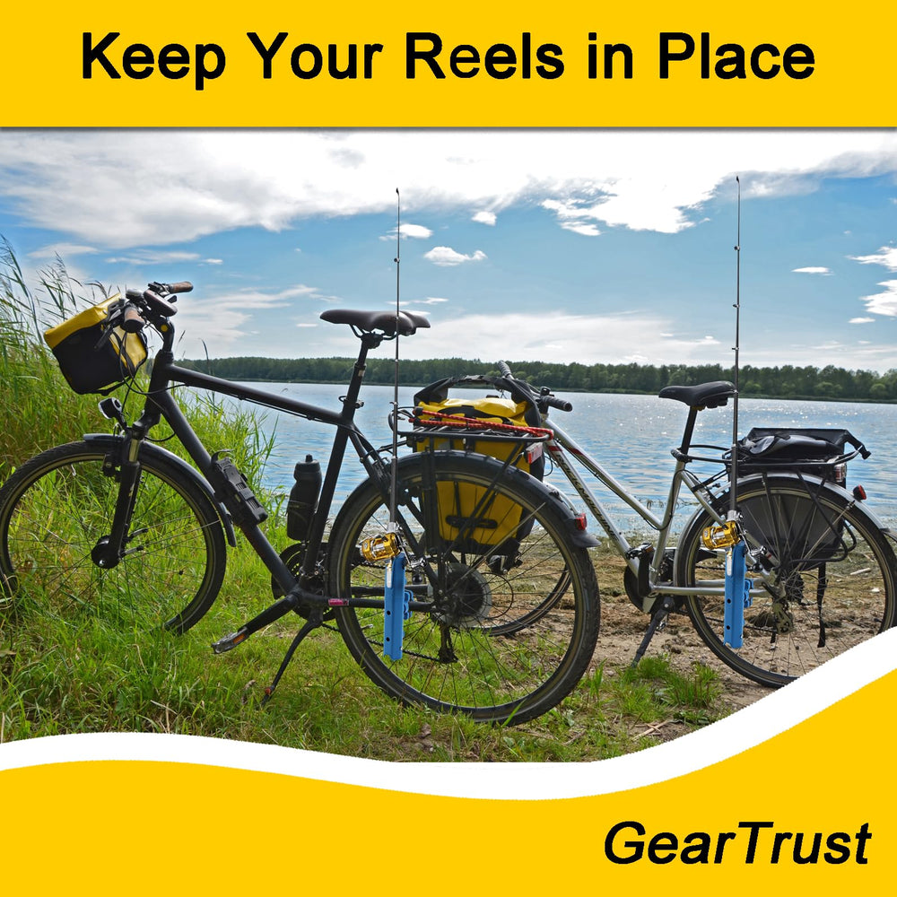 Durable, corrosion-resistant plastic GearTrust fishing rod holder