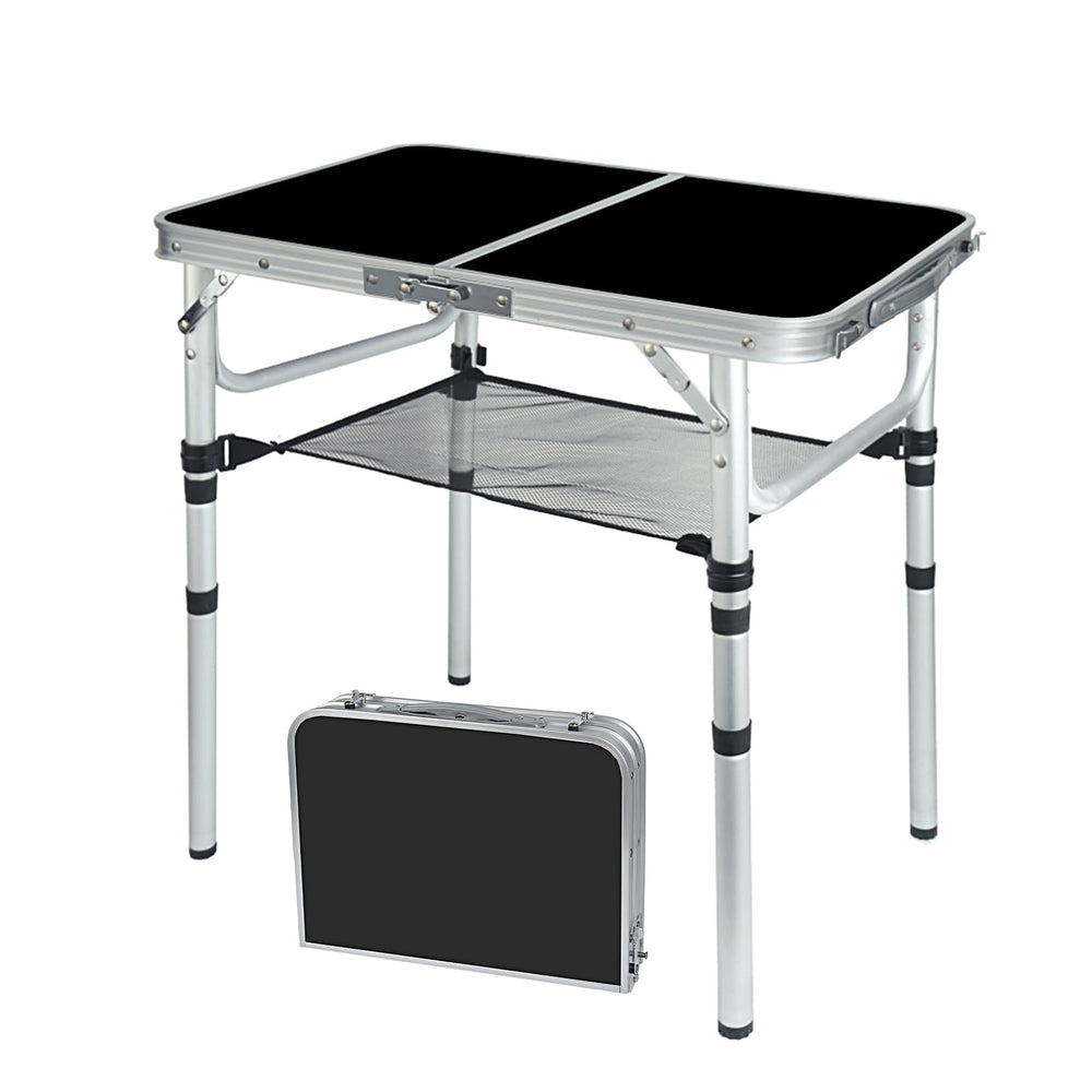Geastsheng portable camping table open-setup enables quick outdoor meals.