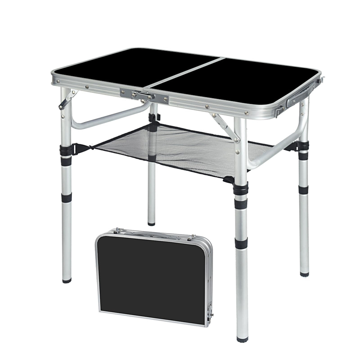 Geastsheng portable camping table open-setup enables quick outdoor meals.