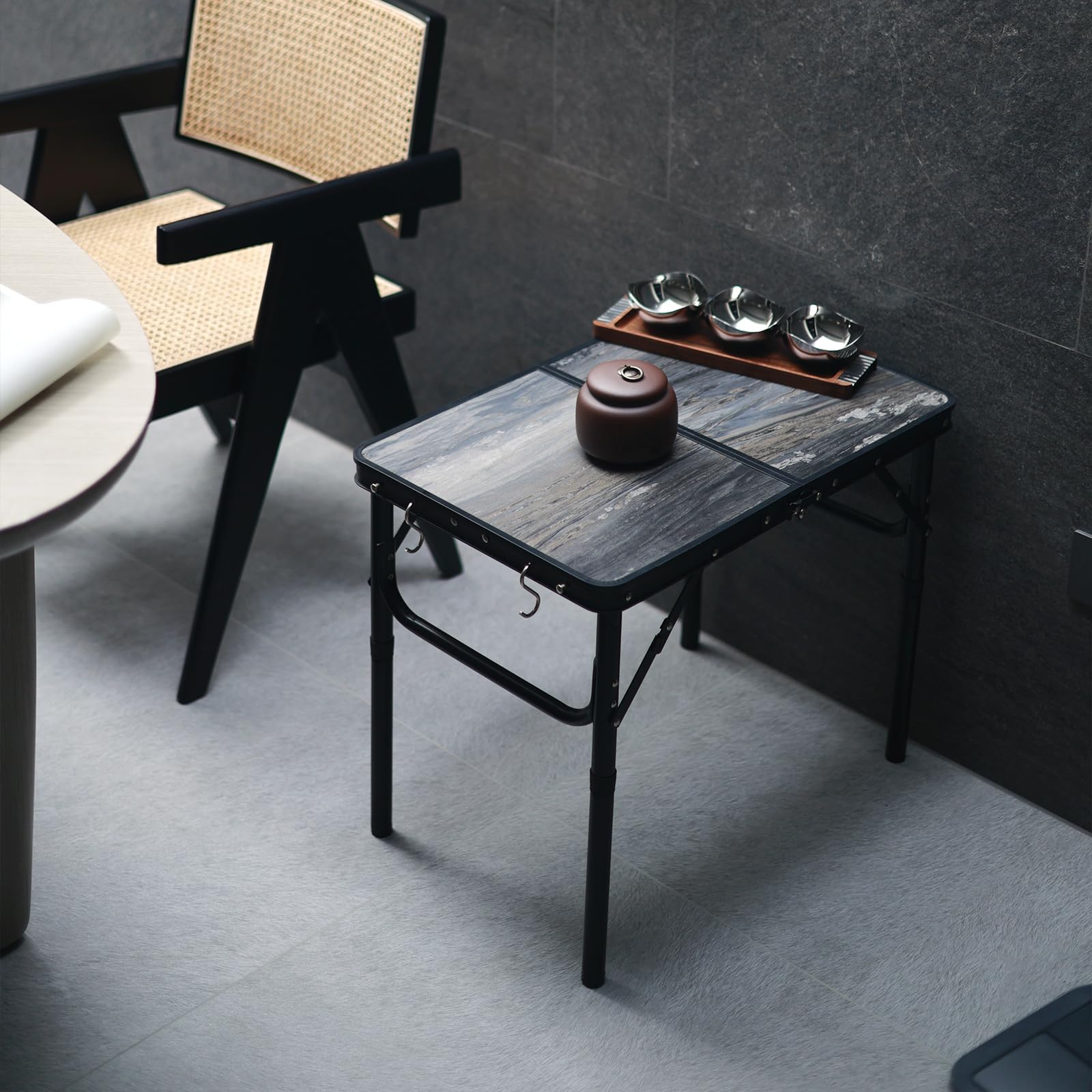 Geastsheng compact table is RV and beach friendly for everyday use