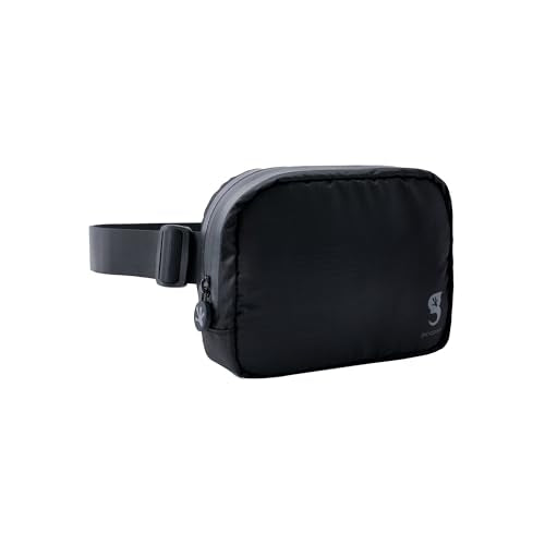 Geckobrands belt bag main compartment keeps essentials organized for quick access.