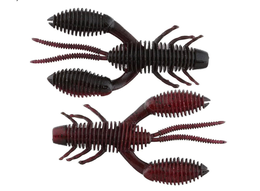 Geecrack Bellows Craw 3.5 in Green Pumpkin Chartreuse jig trailer versatility