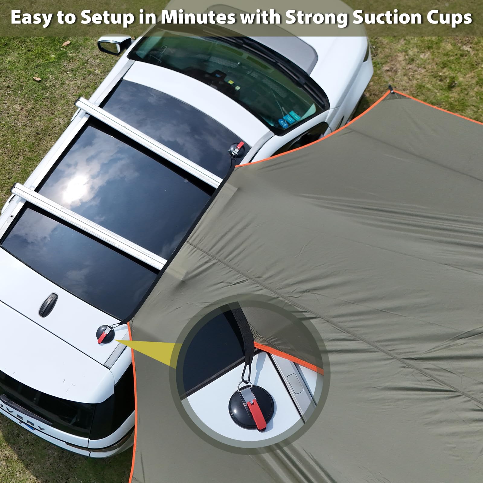 GEERTOP 210T ripstop fabric with 3000mm water column resists rain and UV.