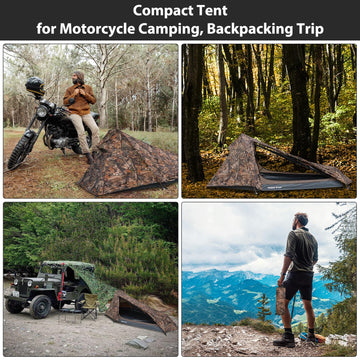 GEERTOP compact pack size saves space in your backpacking gear.