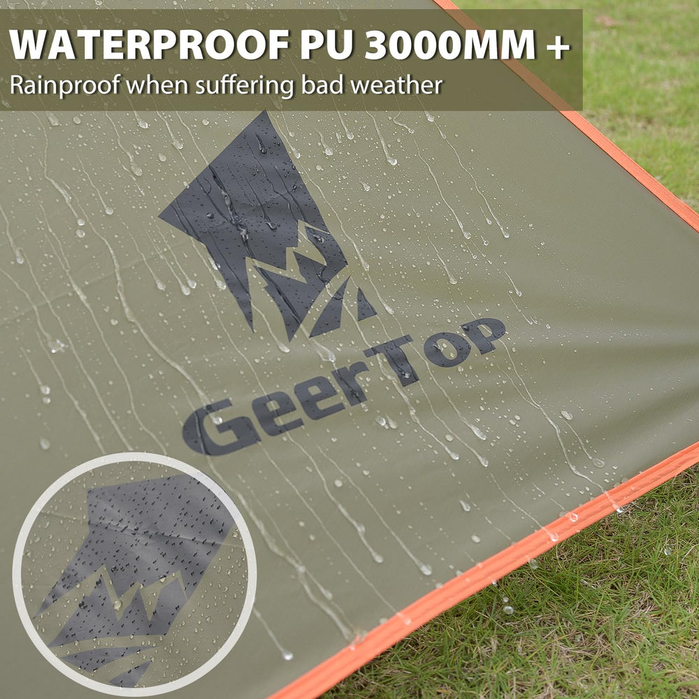 GEERTOP easy setup using suction cups—no tools required for quick shade.