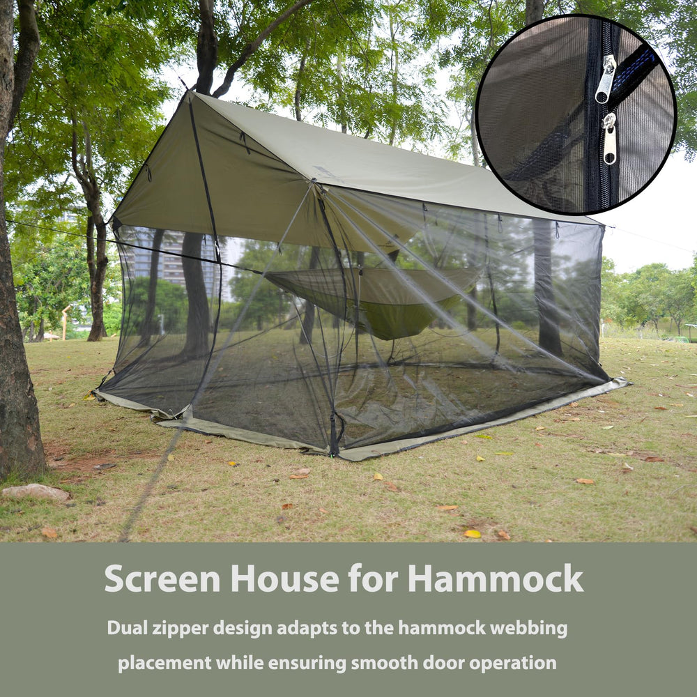 GEERTOP tarp-no-see-um-mesh roll-up lets you switch to tarp-only protection