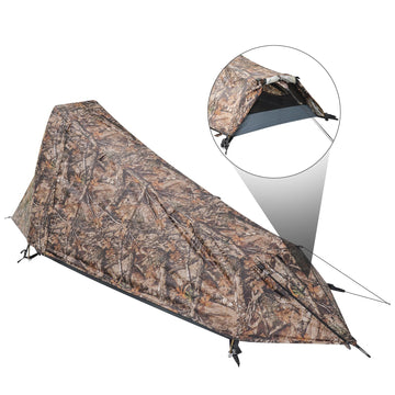 GEERTOP tent ventilation windows optimize airflow for cooler, fresher nights.