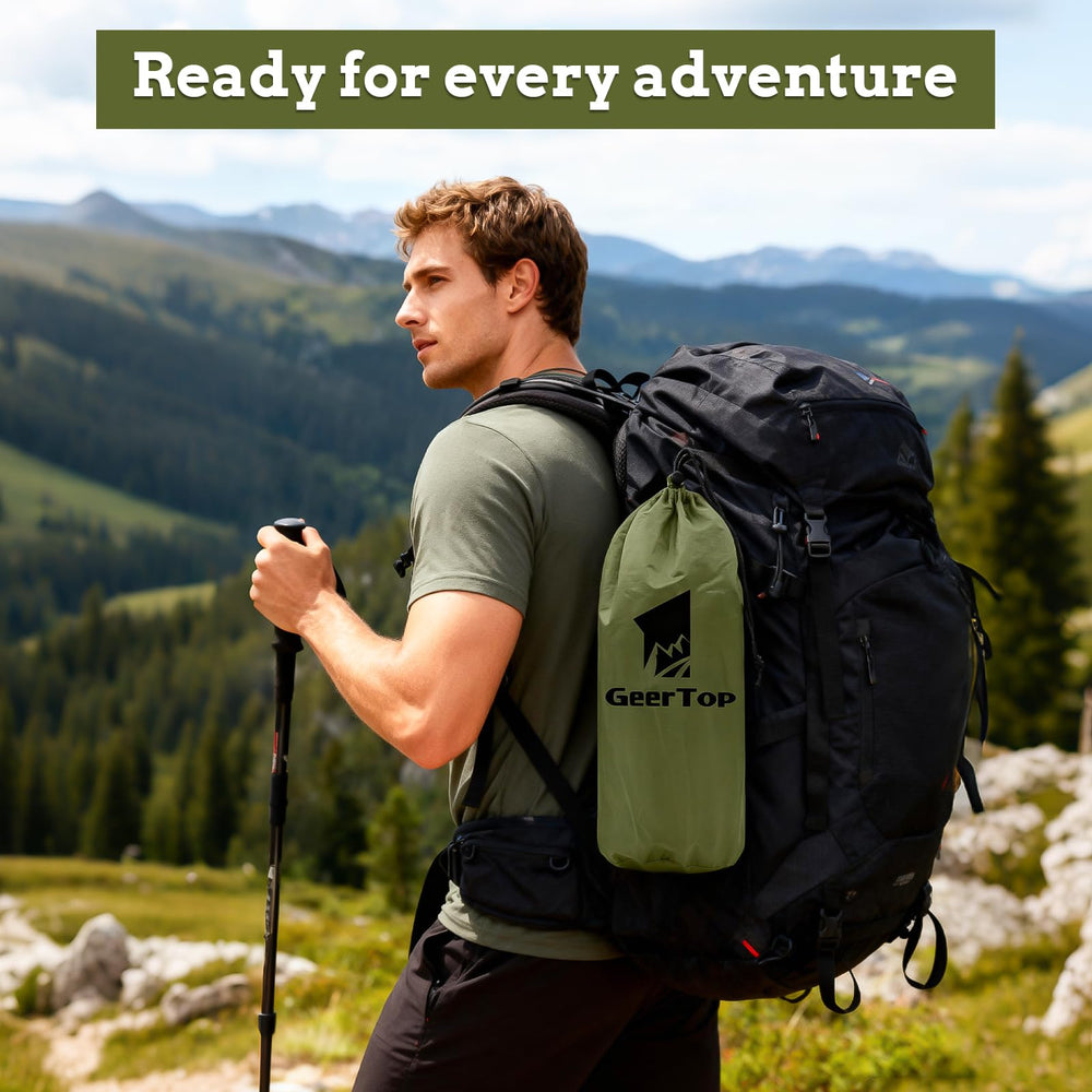 GEERTOP tarp reinforced stitching for rugged outdoor use