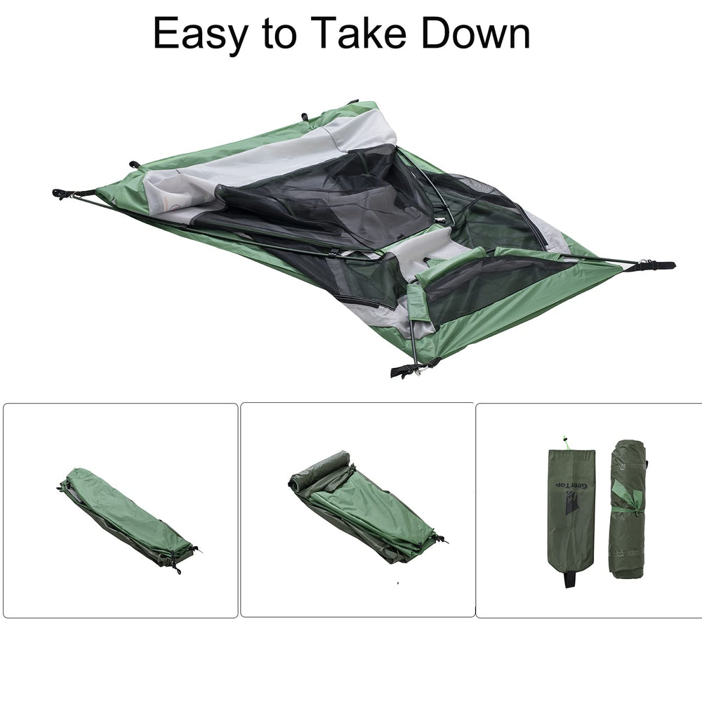 GEERTOP Ultralight Bivy Tent ideal for backpacking and travel on multi-day hikes.