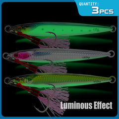 Streamlined vertical jig with fast diving action