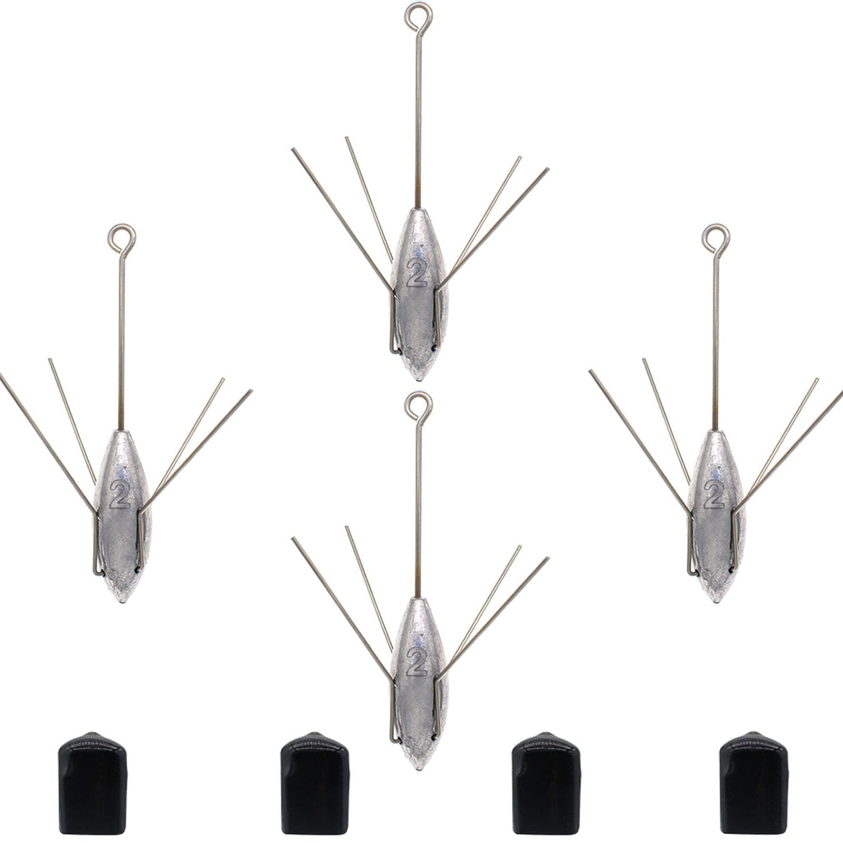 Gefischtter Sputnik Sinker 2oz 4pcs pack