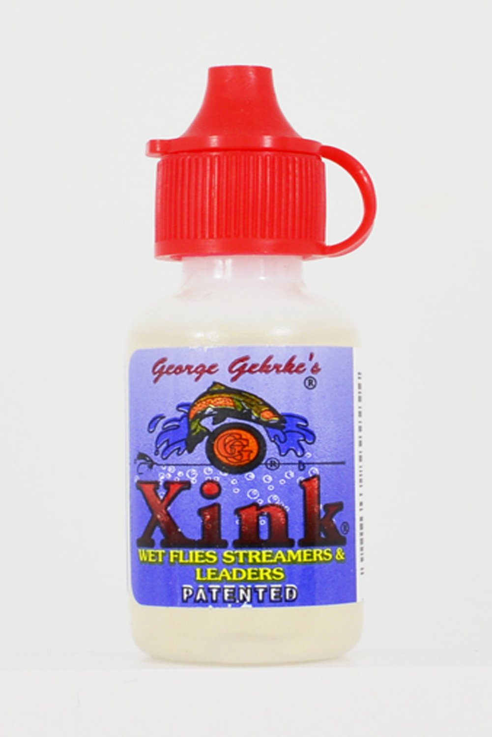 Gehrke Xink fly sink demonstrates lasting wetting power for nymph and wet-fly patterns
