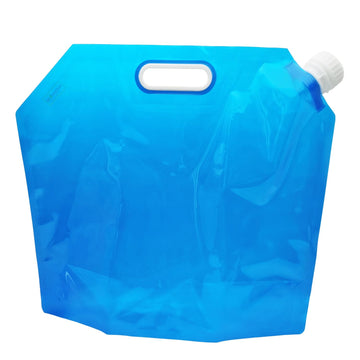 GEiNNOVA water bag in camping setup ready for refill