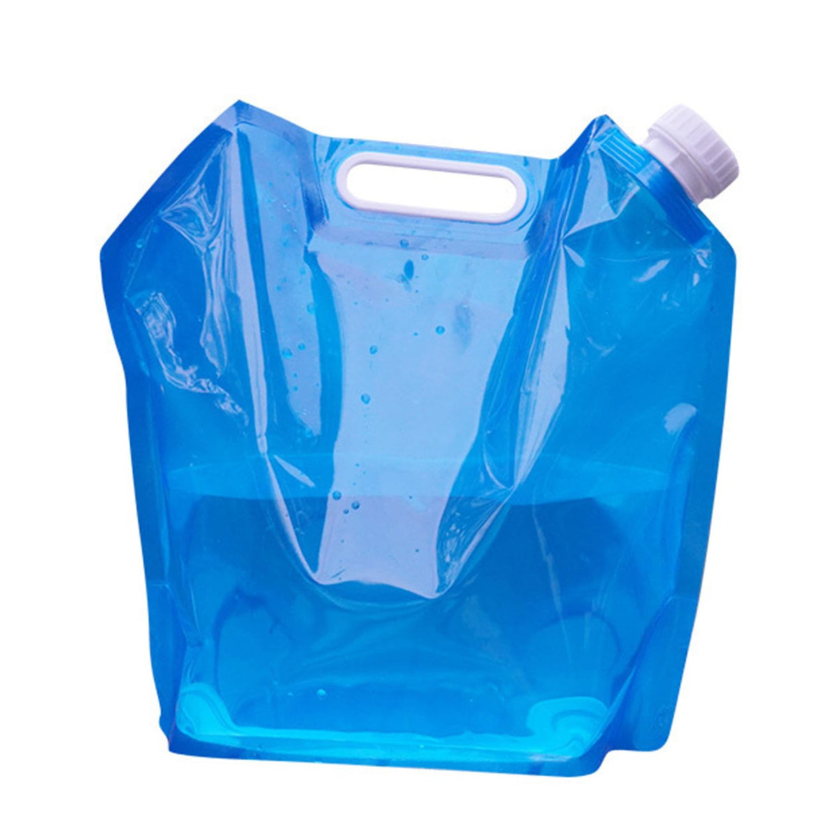 GEiNNOVA water bag folded compactly for easy carry during outdoor trips