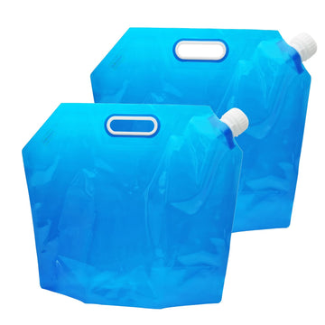 GEiNNOVA Water Bag folded compact blue for space-saving packing