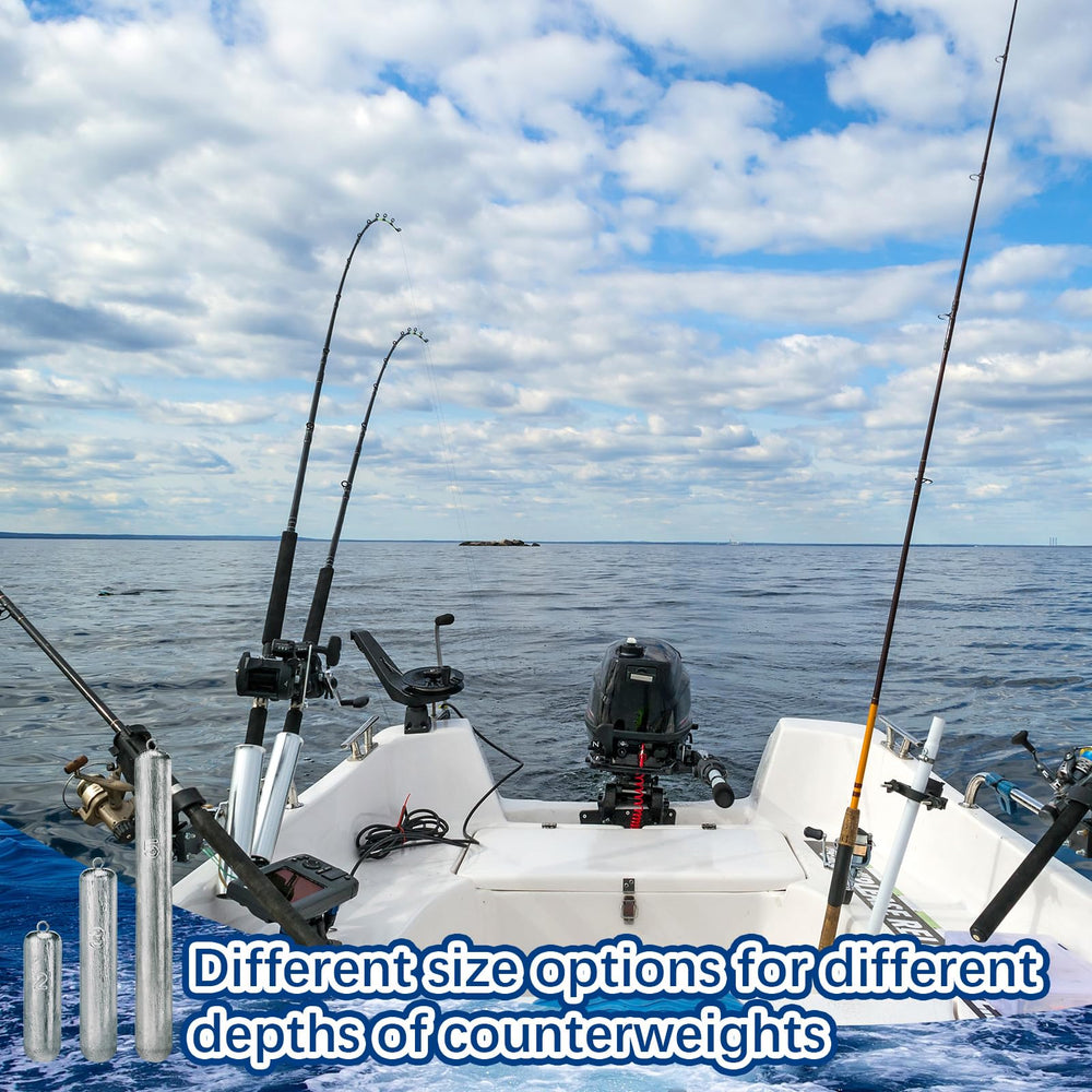Gemscream fishing sinker metal detail shows robust performance in saltwater and freshwater