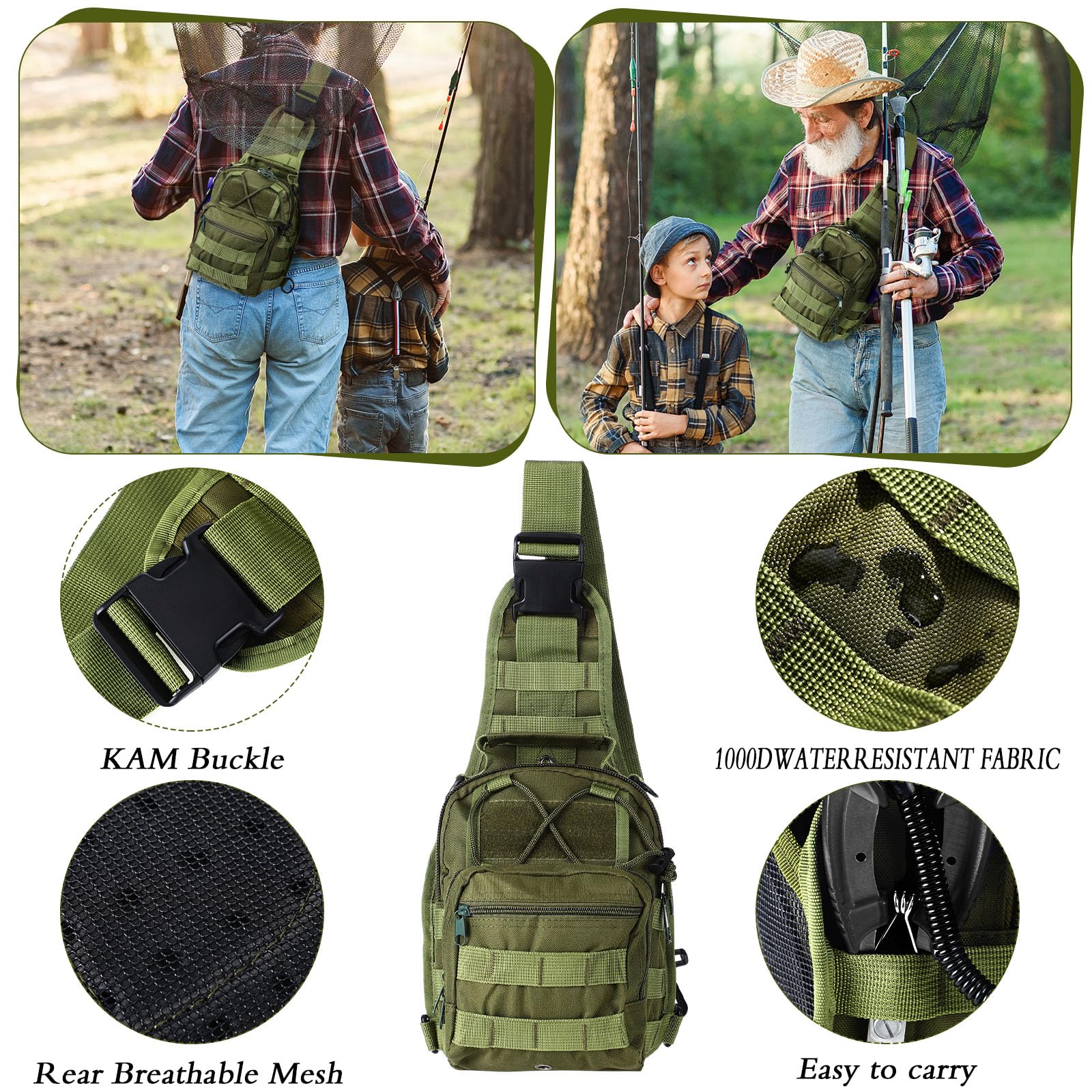 Gemscream stainless steel tools resist deformation for durable fishing gear.