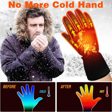 GemstoneGO heated gloves versatile for driving, camping, and outdoor activities