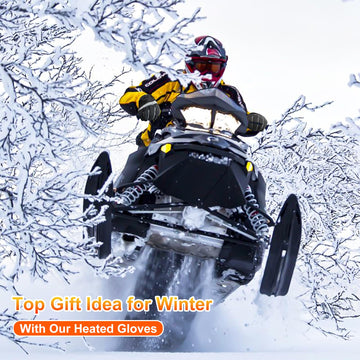GEMSTONEGO heated gloves unisex design fits a wide range of hands