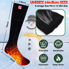 GemstoneGO heated socks control panel shows 3 heat levels for customizable comfort.