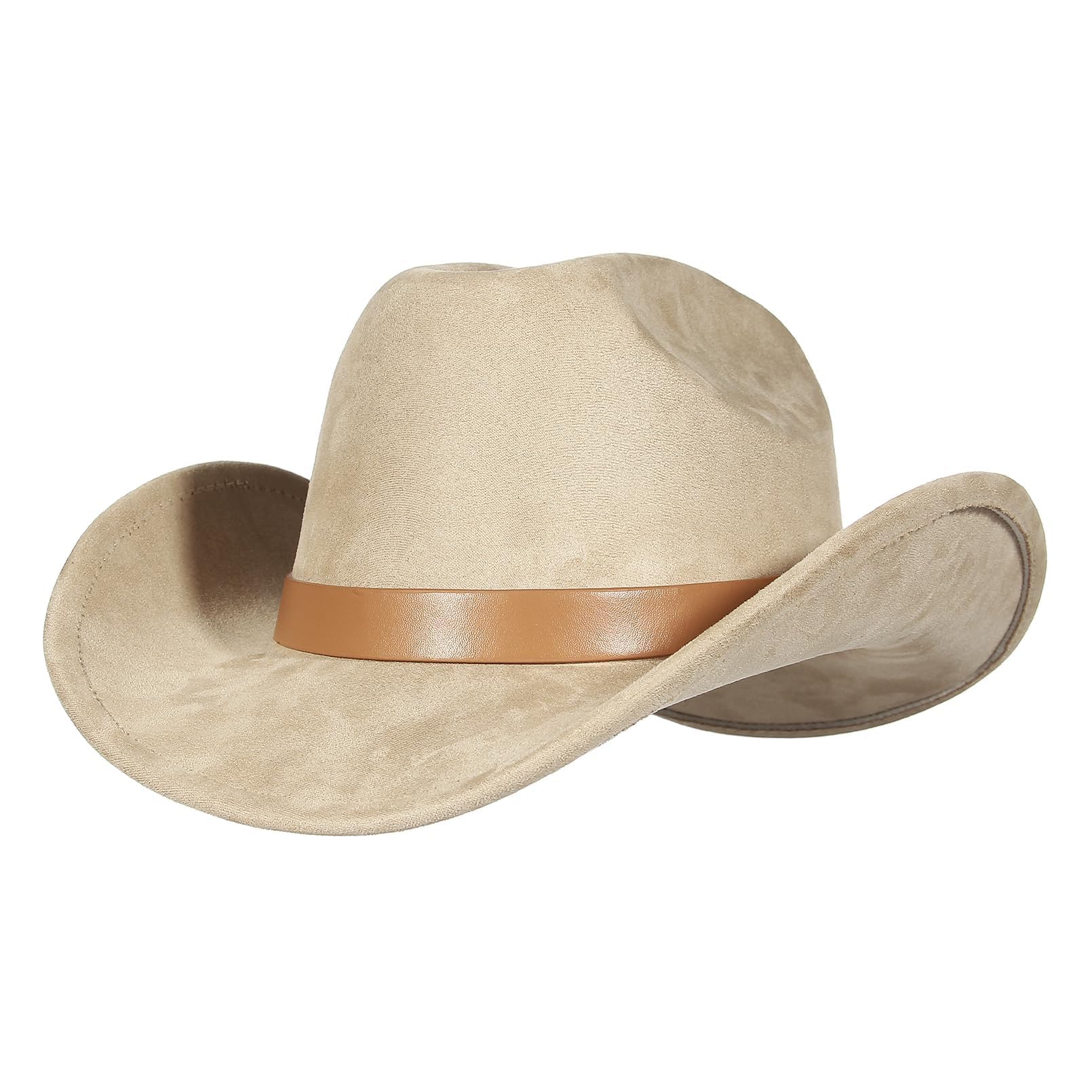 Close-up of adjustable inner band on GEMVIE cowboy hat