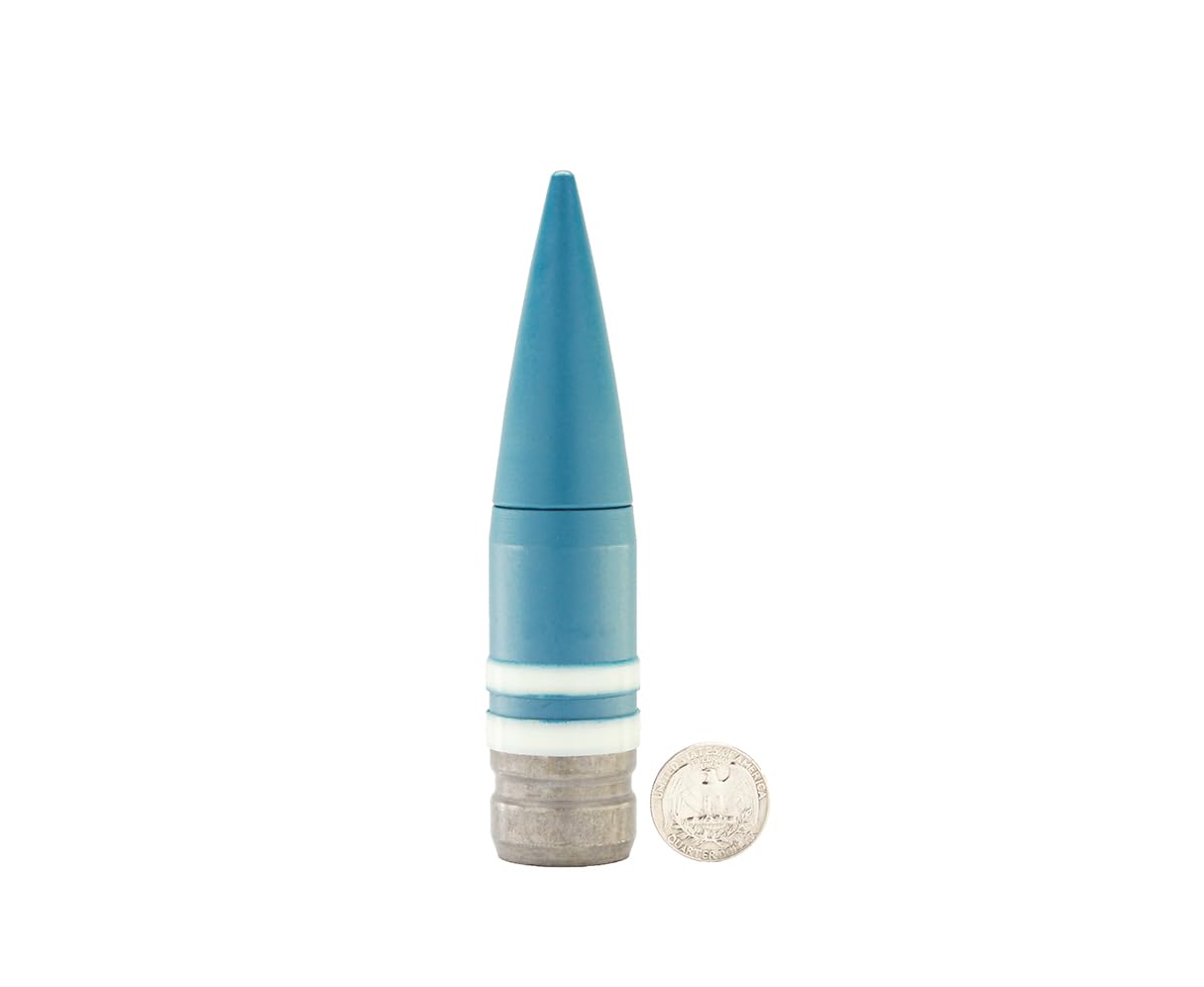 Packaging view of General Dynamics A-10 Warthog 30mm dummy round ready to gift