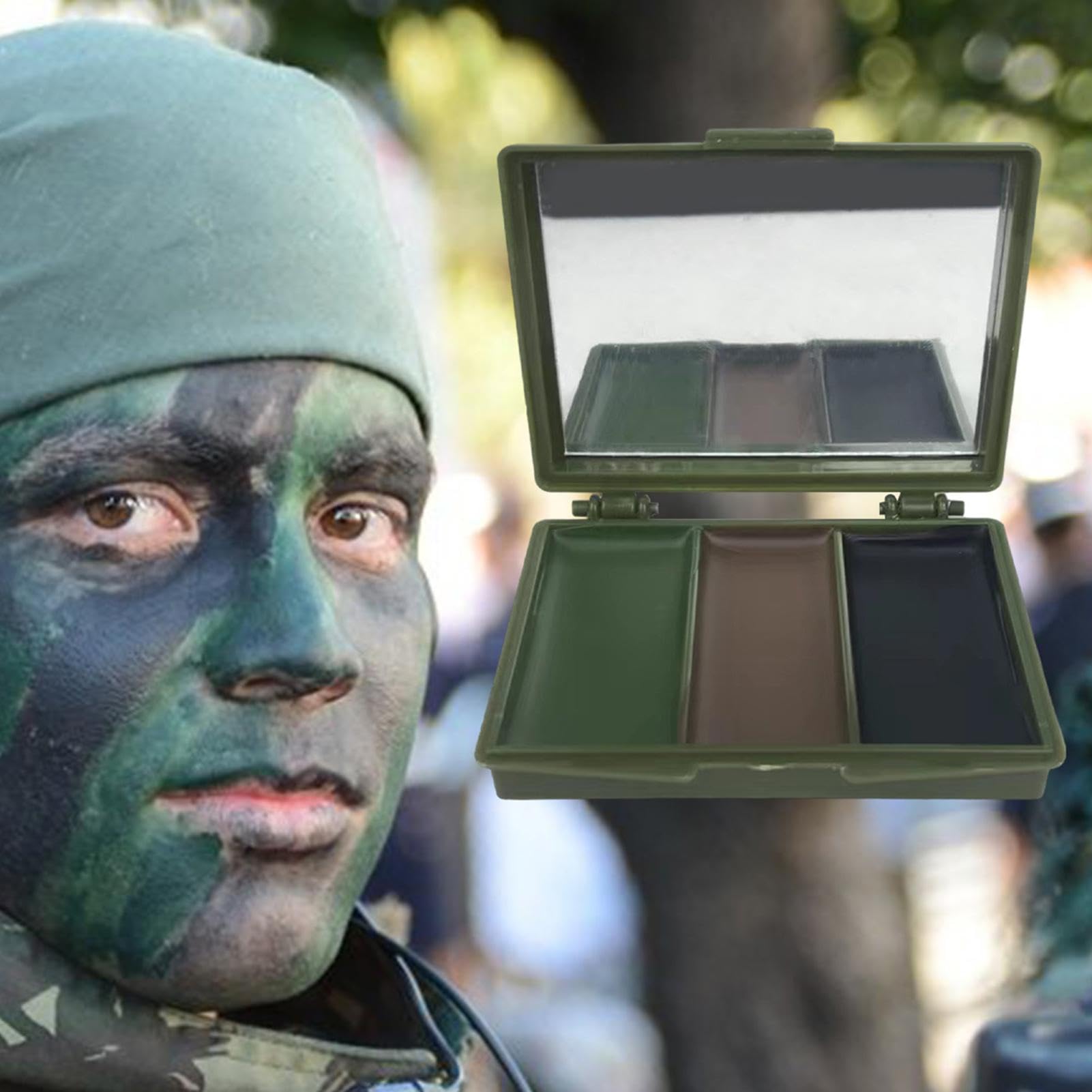 Generic 3-Color Face Paint suitable for cosplay and Halloween makeup