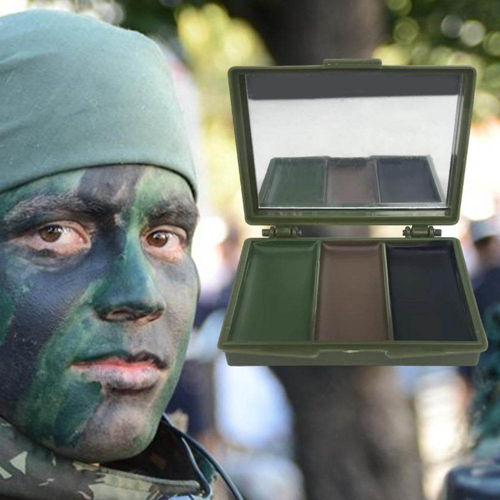 Generic 3-Color Face Paint suitable for cosplay and Halloween makeup