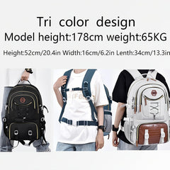 Generic 35L backpack laptop sleeve keeps devices protected during travel