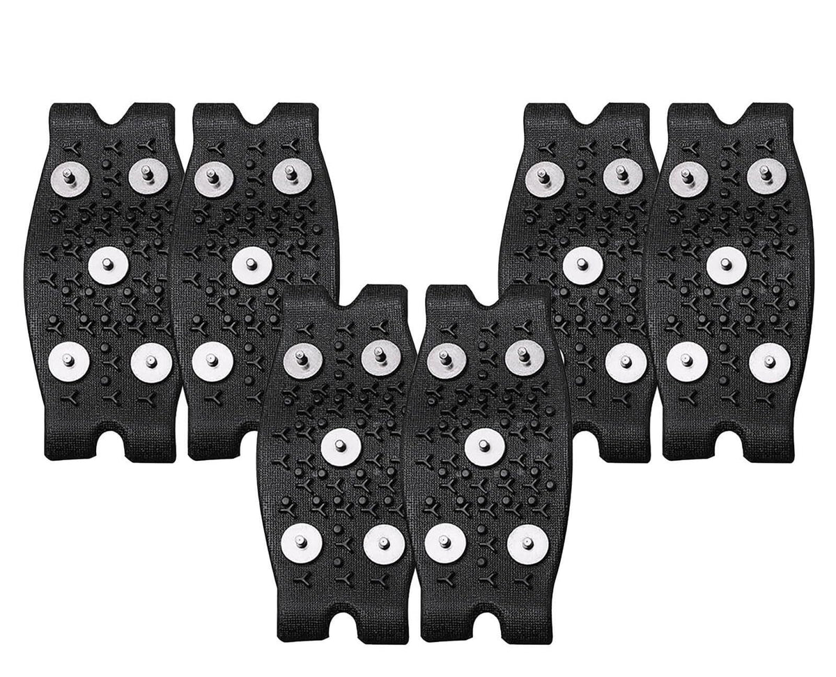 Generic 5-Claw anti-skid shoe covers provide traction on ice for hiking
