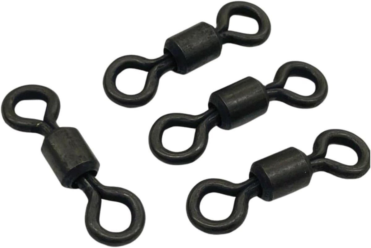 Generic #8 barrel swivels 900 lb test pack, ideal for reliable trap setups.