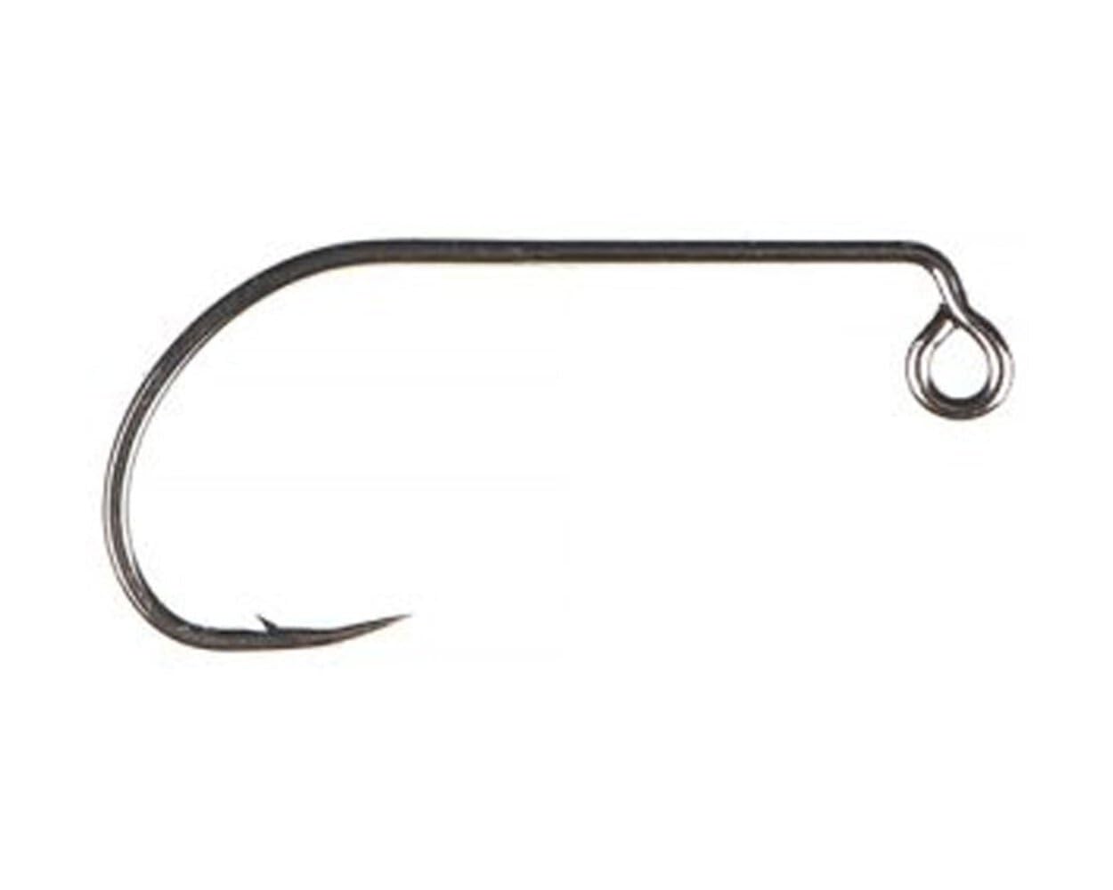 Generic Ahrex SA254 Salt Jig close-up highlighting the chemically sharpened point and small barb for reliable hook sets.