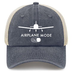 Generic Airplanes Modes Sun Hat front view, compact packability for travel and everyday use