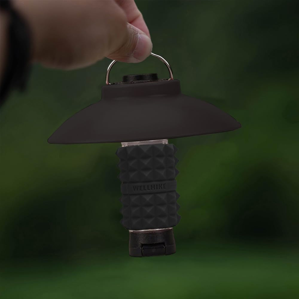 Generic lamp sleeve anti-slip texture helps keep the lantern steady.