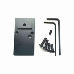 Generic APX bolt-on mount plate assembly for quick, secure installation.