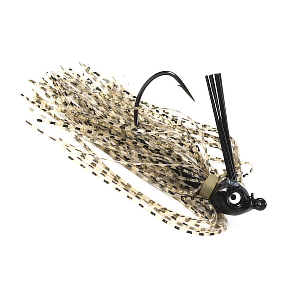 Generic bass fishing tackle weedless spinner for cover fishing.