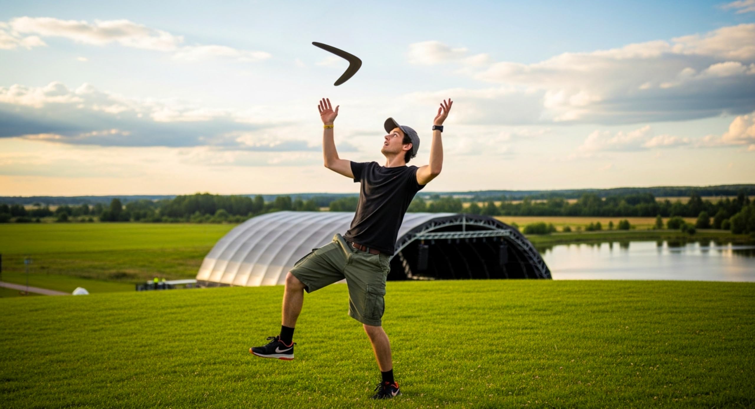 Generic boomerang with easy-to-follow instructions promotes beginner-friendly learning.