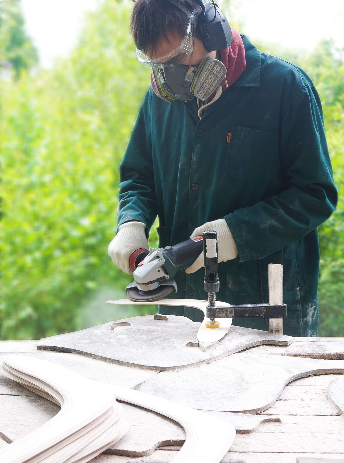 Generic handcrafted woodwork and smooth finish reflect artisanal quality and care.