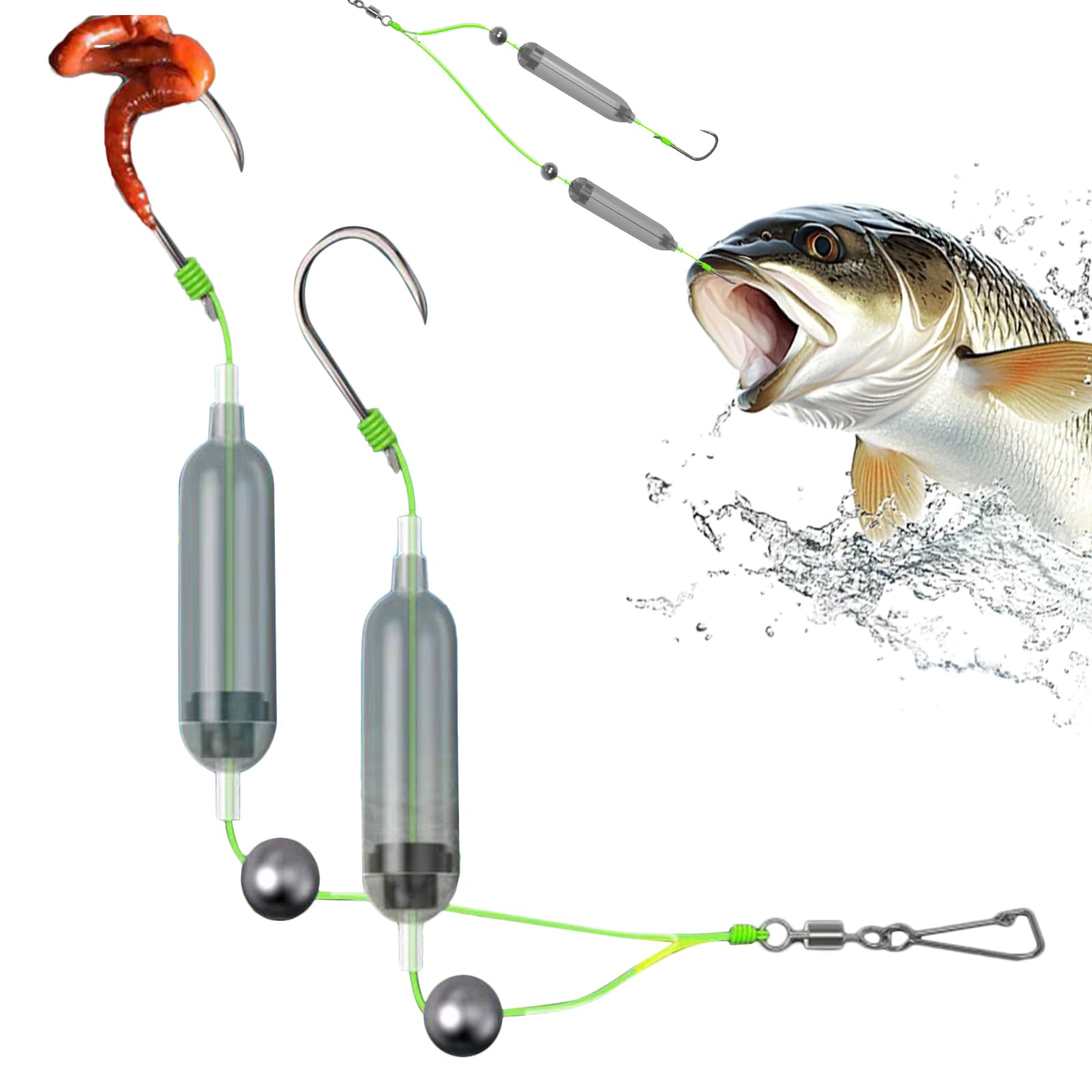 Generic Bottom Fishing Rigs - all-in-one setup for effortless rigging anywhere.
