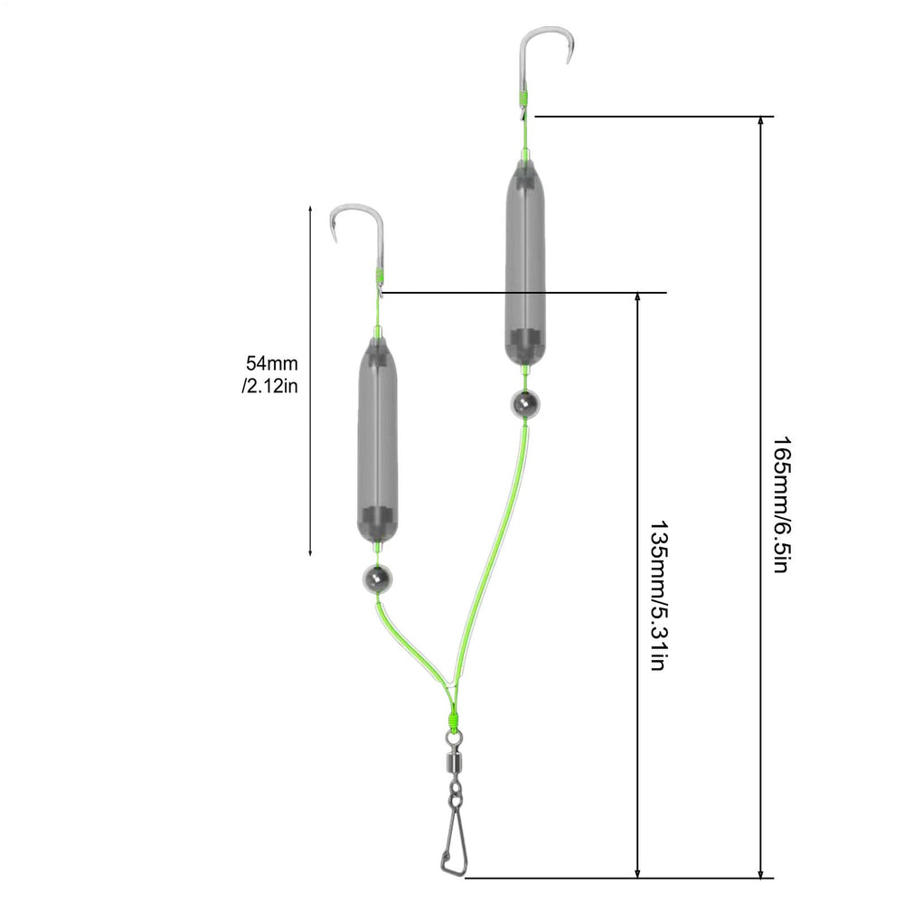 Generic Bottom Rigs: easy-assembly for quick rigging in any location