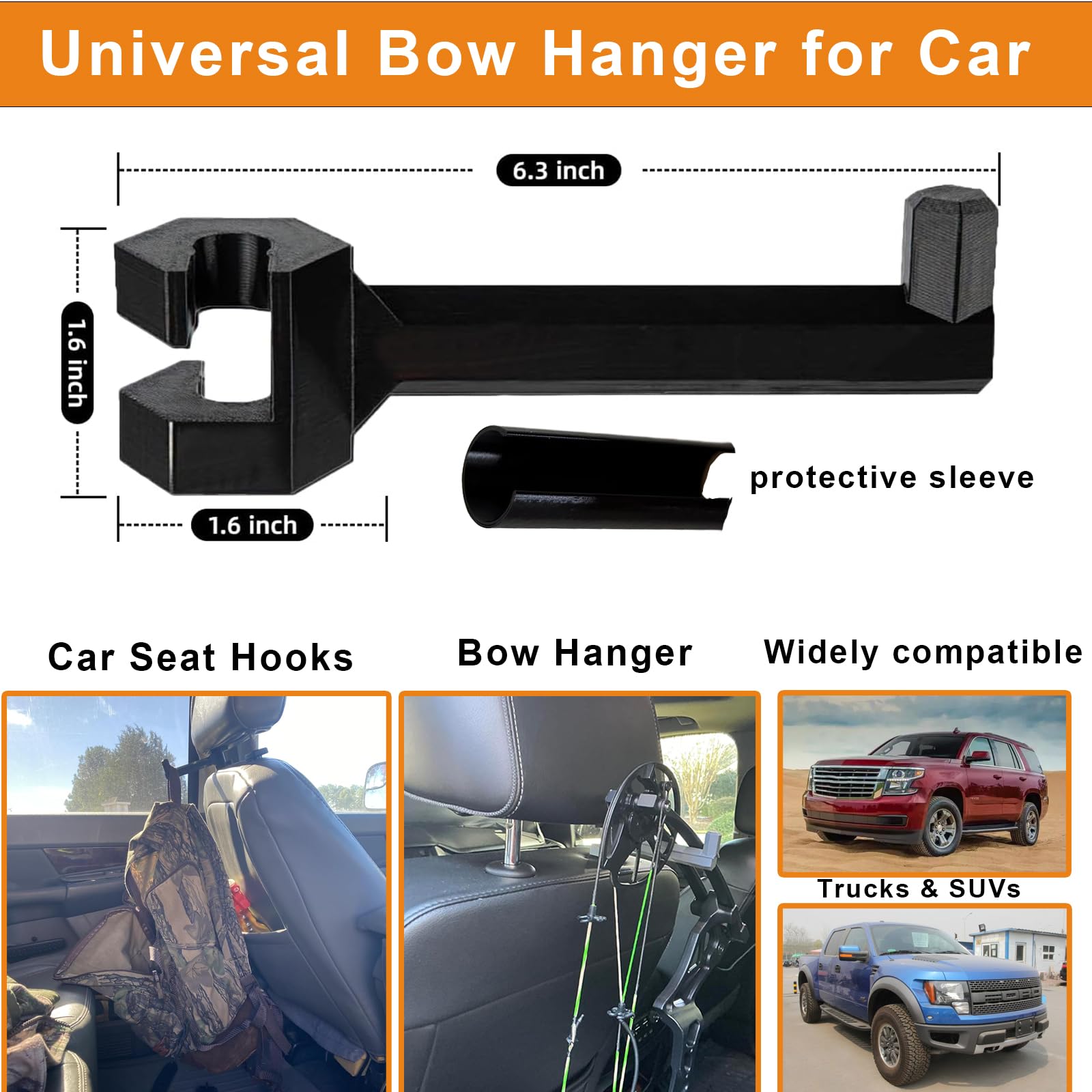 Generic Bow Beam crafted from PETG provides strength and heat resistance.
