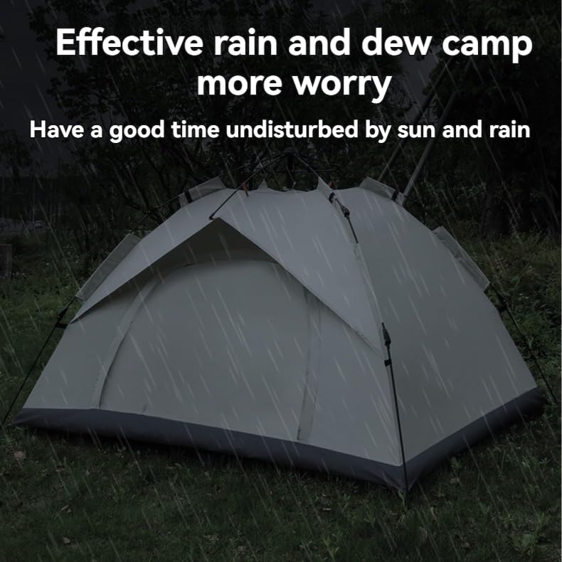 Generic camping tent roomy interior suitable for 2-4 people