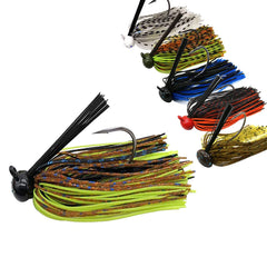 Generic bass jig chatter bait wobble for smooth water action.