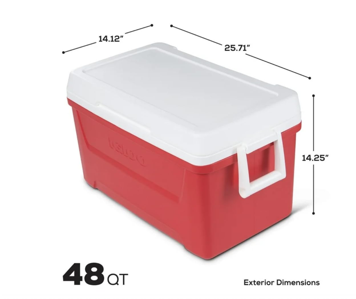Generic ChillMaster Cool Riser Technology demonstrates improved airflow for longer cold retention.