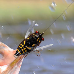Generic Cicada Fishing Catcher 3D eyes image highlights lifelike detail.