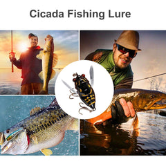 Generic Cicada Fishing Catcher realistic lure showcasing high attraction power.