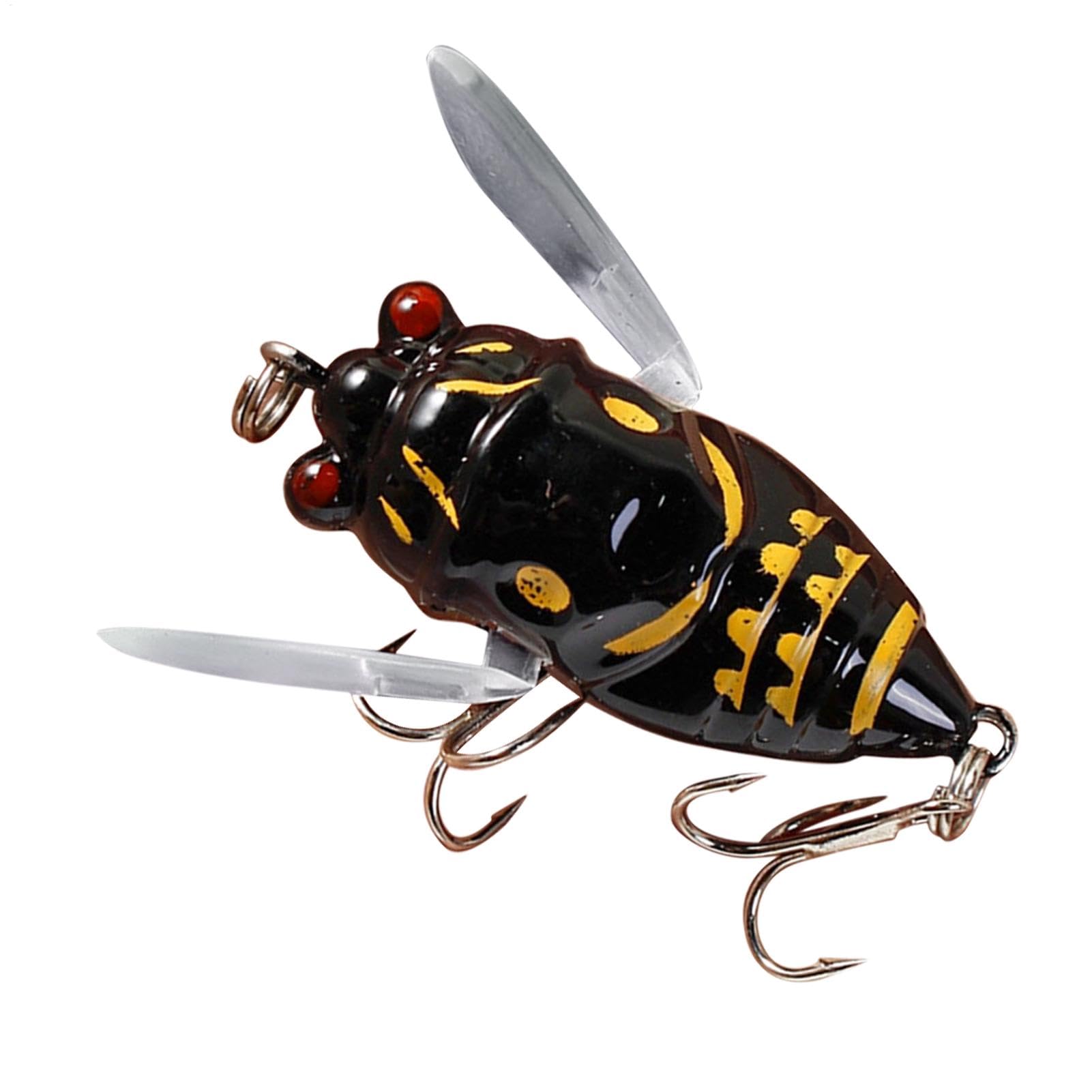 Generic Cicada Fishing Catcher versatile freshwater lure in action.