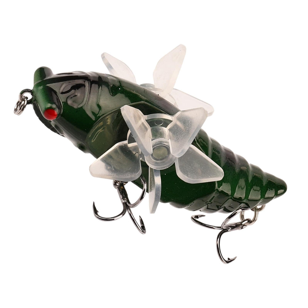 Generic Cicada Fishing Lure with a realistic cicada design for freshwater bass.
