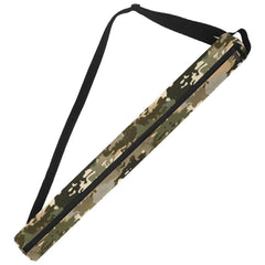 Generic Classic Camouflage golf cooler sleeve on a bag keeping drinks cold during play.