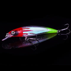 Generic colorful fish body lure enhances visibility for better targeting.